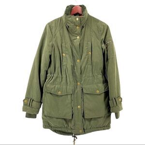 DKNY Women’s Forest Green Warm Jacket 5 Pocket size Small